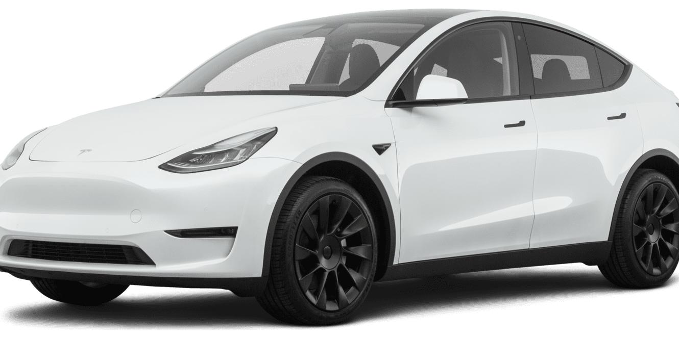 TESLA MODEL Y 2020 5YJYGDEF4LF058928 image